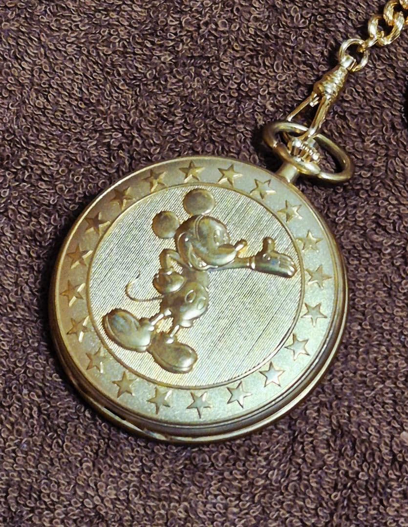 未使用☆コリブリ☆Colibri☆ディズニー☆ミッキーマウス☆懐中時計☆