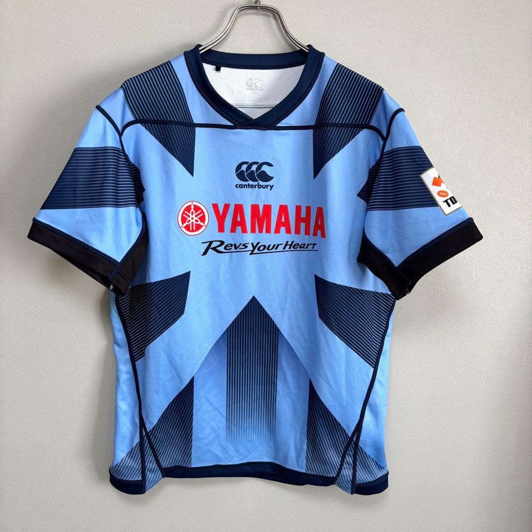 カンタベリー ヤマハ発動機ジュビロ ユニフォーム ブルーレヴズ L ラグビー