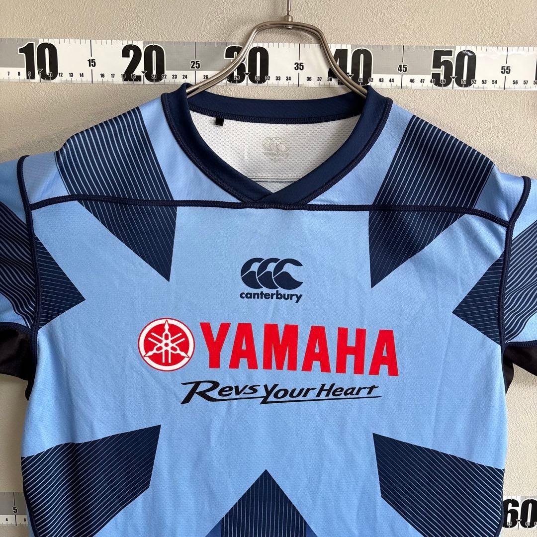 カンタベリー ヤマハ発動機ジュビロ ユニフォーム ブルーレヴズ L ラグビー