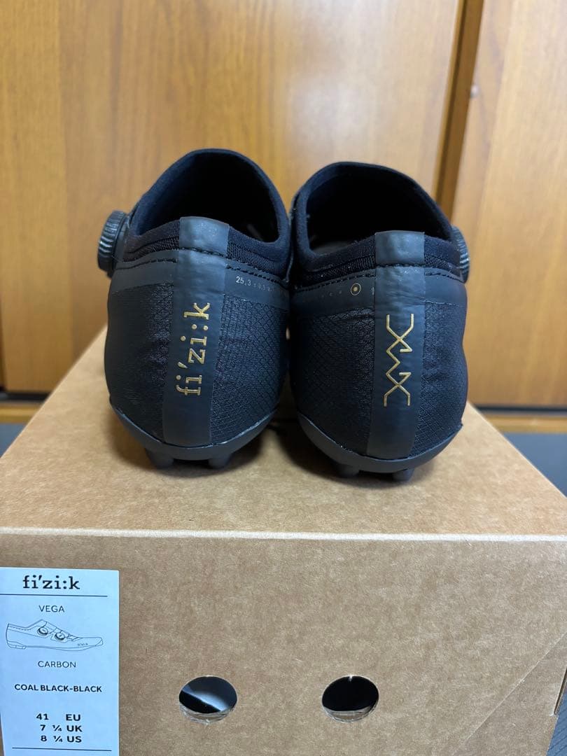 フィジーク　ベント　ヴェガ　ブラック　41 サイクル　シューズ　spd-sl