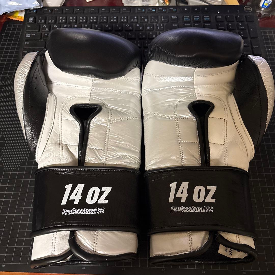 14oz プロフェッショナルSS プライズリング　PRIZERING 黒銀