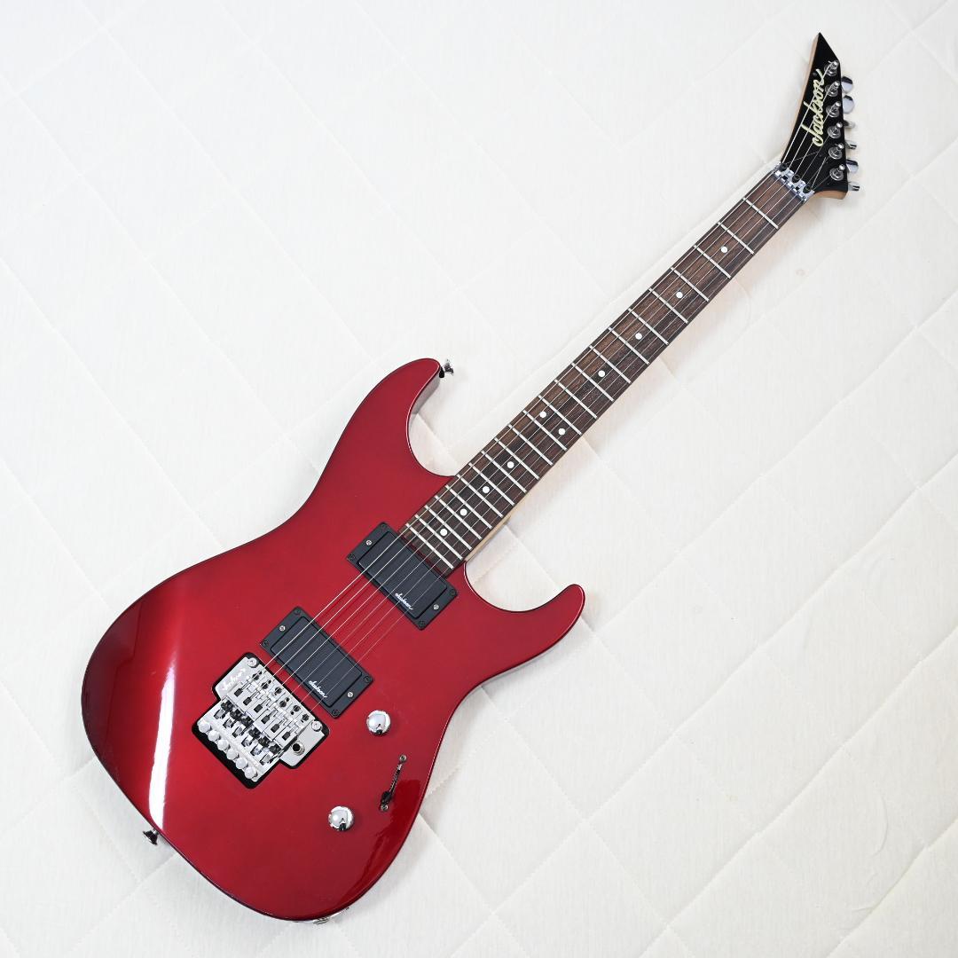 Jackson エレキギター HH配列 FR搭載 レッド G024