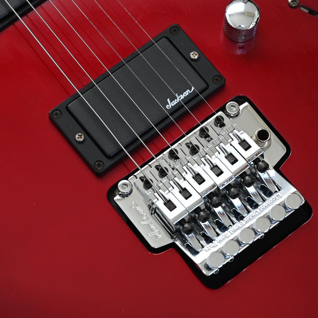 Jackson エレキギター HH配列 FR搭載 レッド G024