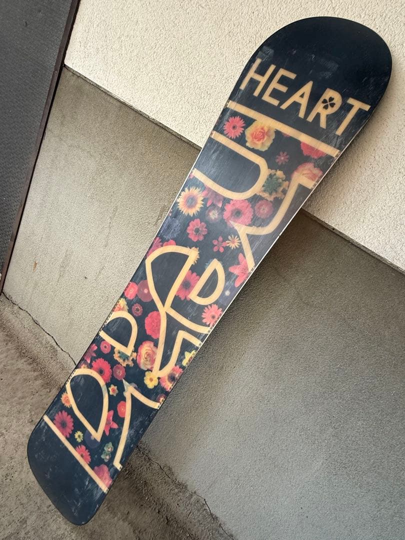 【HEAD】ヘッド スノーボード 板 142 グラトリ Heart ハート