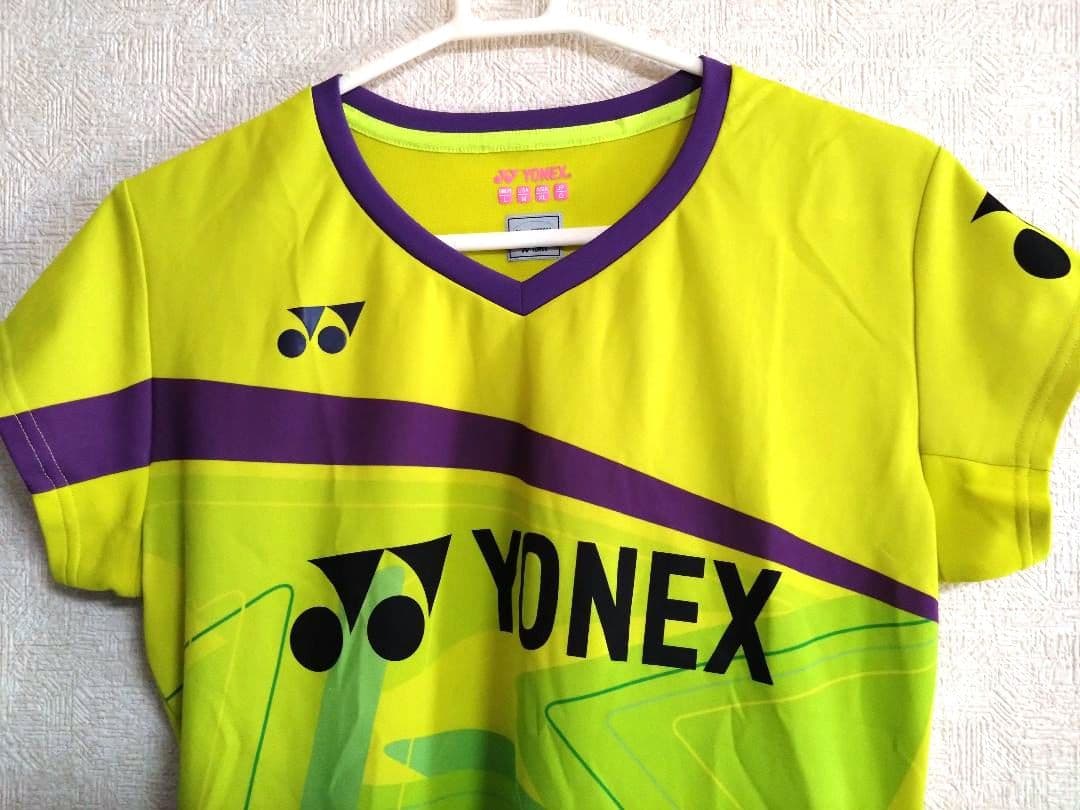 YONEXヨネックス　非売品希少　イエロー系レディースゲームウェア　O