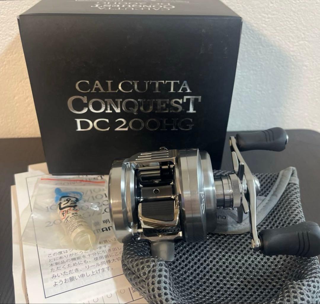 【新品未使用】 シマノ 20 カルカッタ コンクエスト DC 200HG 右