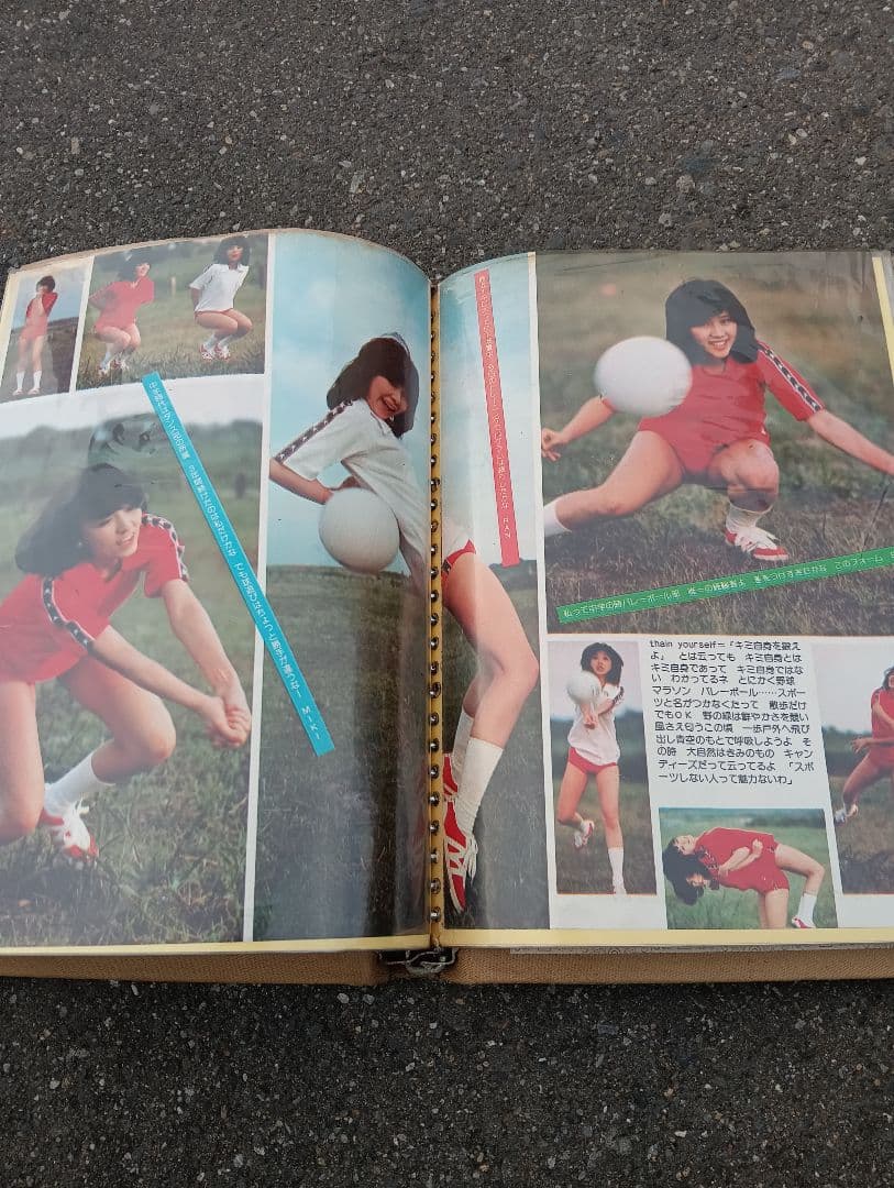 べ*ド様 キャンディーズ　スクラップ　　雑誌の切り取り、切り抜き　半券