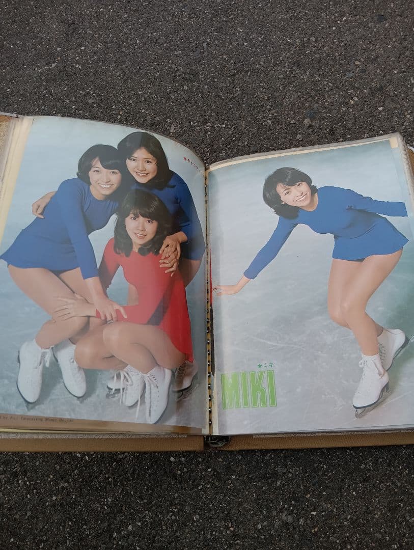 べ*ド様 キャンディーズ　スクラップ　　雑誌の切り取り、切り抜き　半券