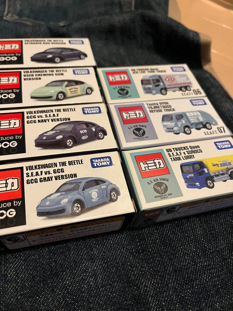 世田谷ベース　ミニカーセット7台