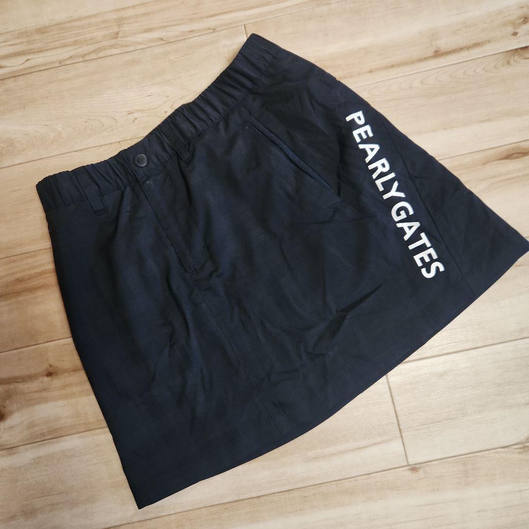 美品✦PEARLY GATES ✦ スカート✦ダークネイビー✦1