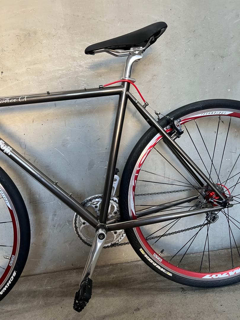 ロードバイク　FUJI FEATHER フジフェザーCX 700c クロモリ