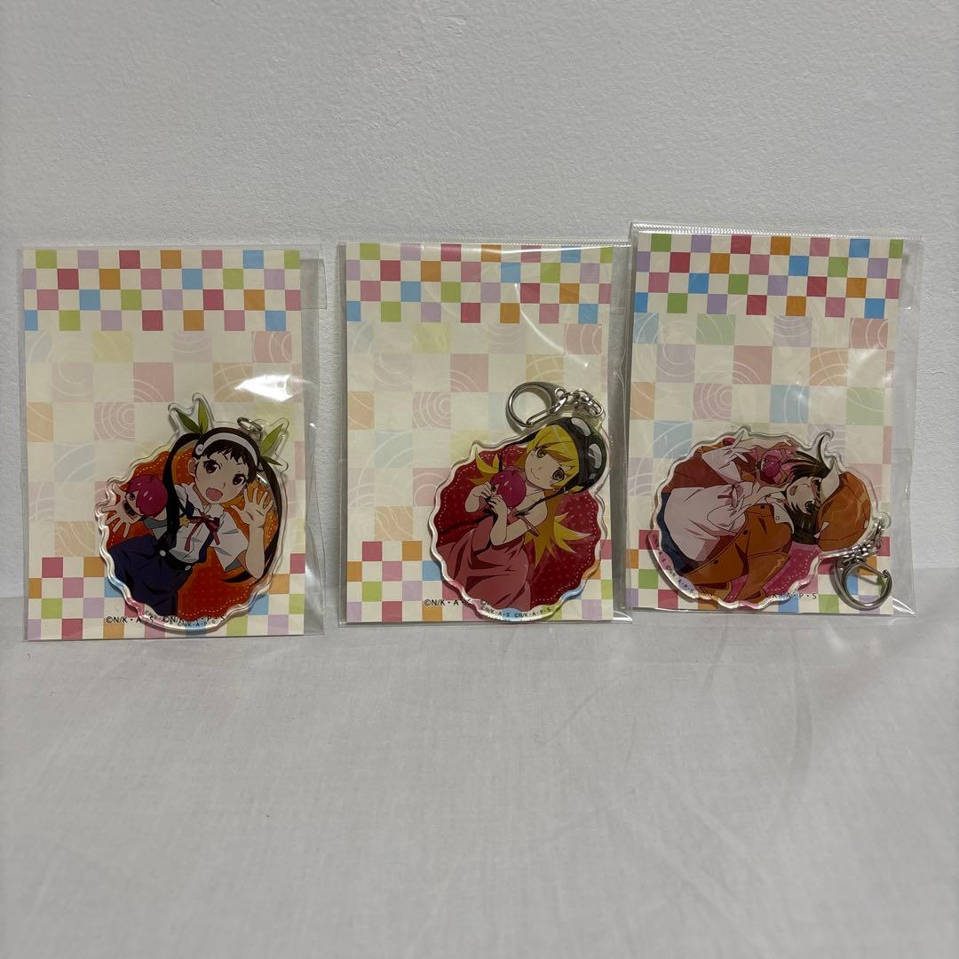 物語シリーズ　アクリルキーホルダー　２０点セット