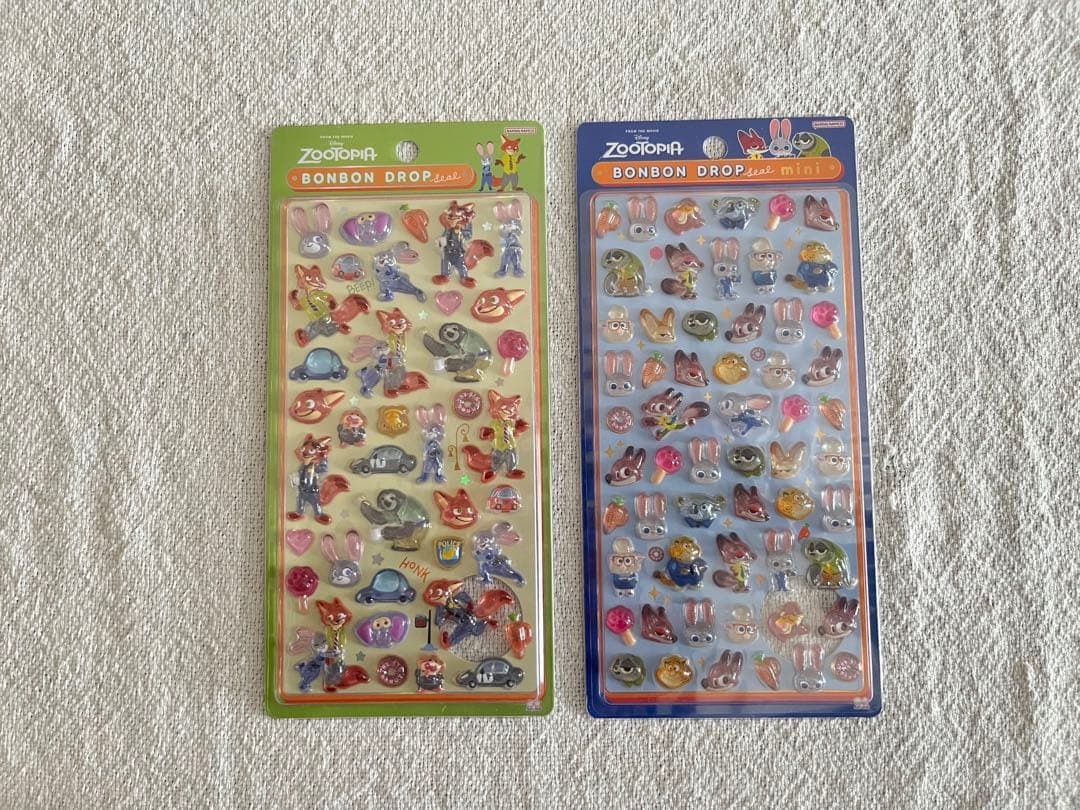 ボンボンドロップシール　ディズニー　正規品