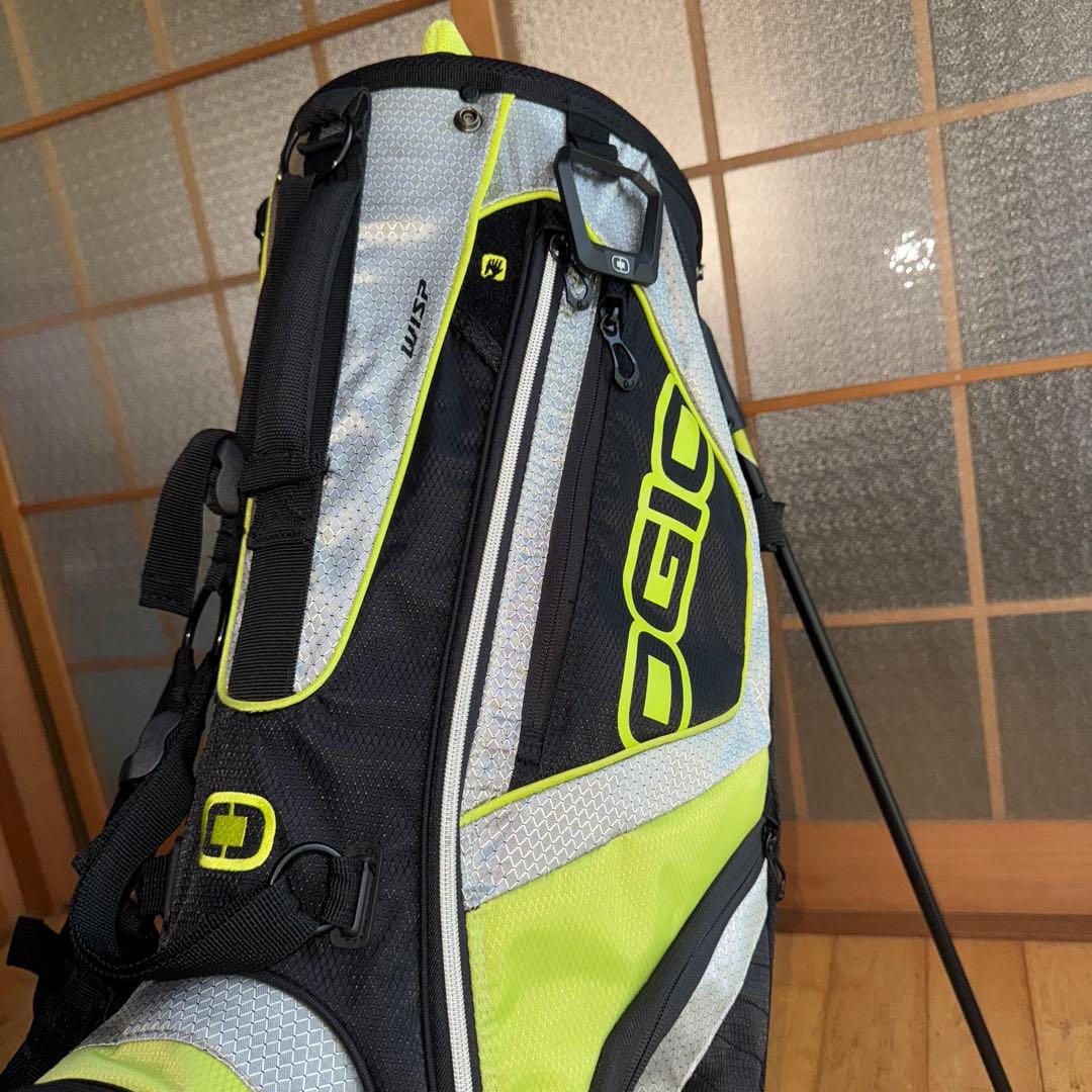 【美品！】OGIO キャディバッグ 8分割 ブラック・ライム