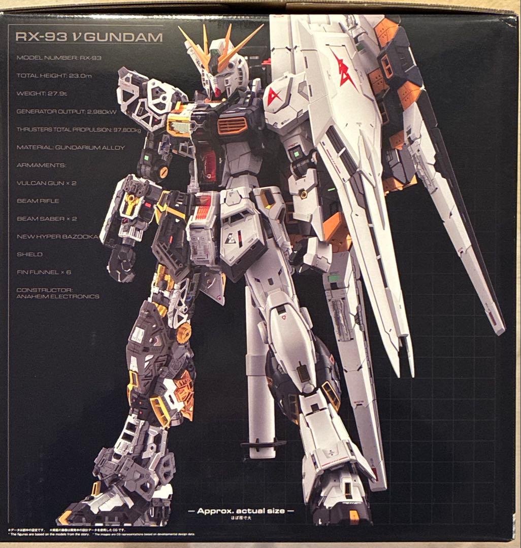 PG UNLEASHED 1/60 RX-93 νガンダム LEDユニット付き