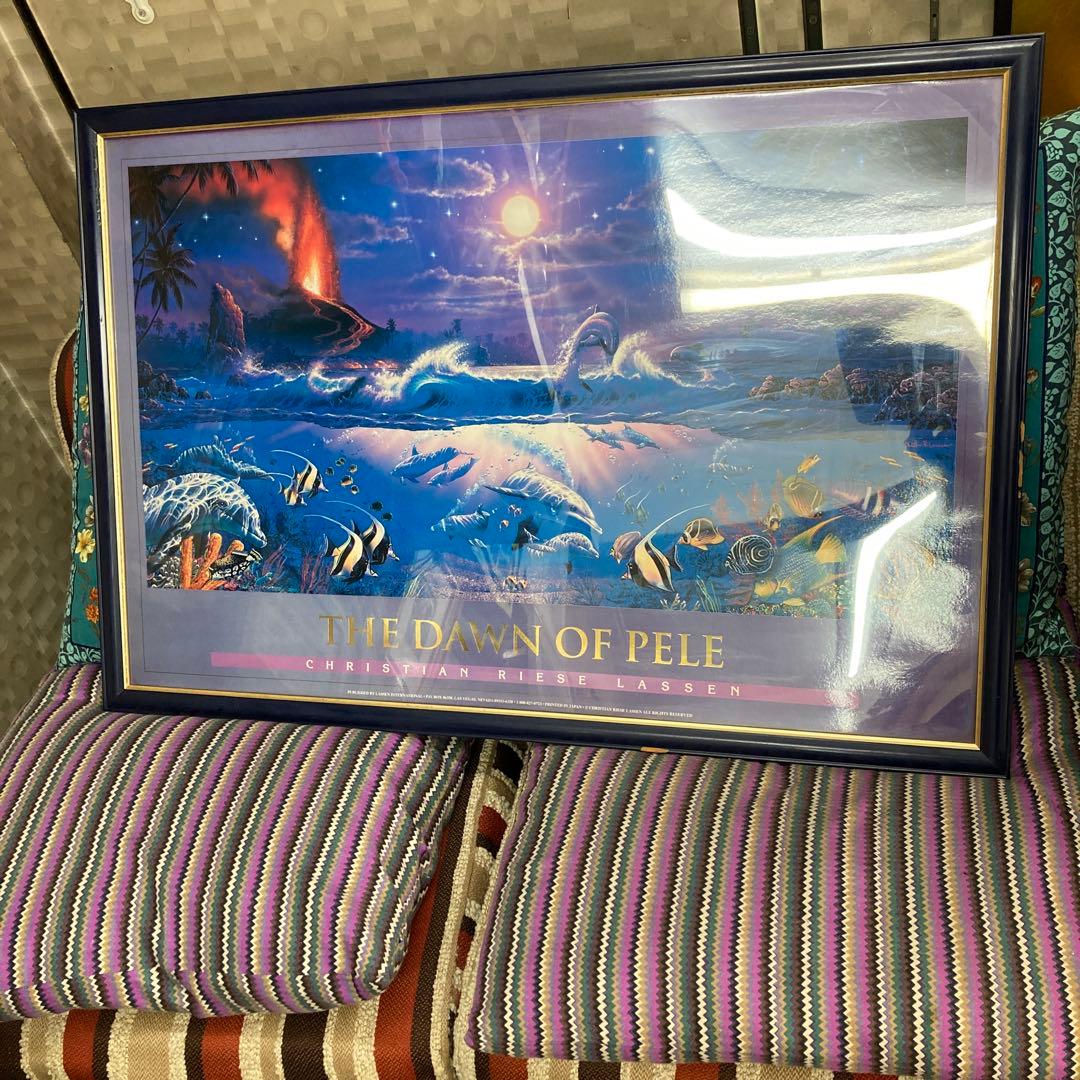 絵画 THE DAWN OF PELE CHRISTIAN RIESE LASSEN