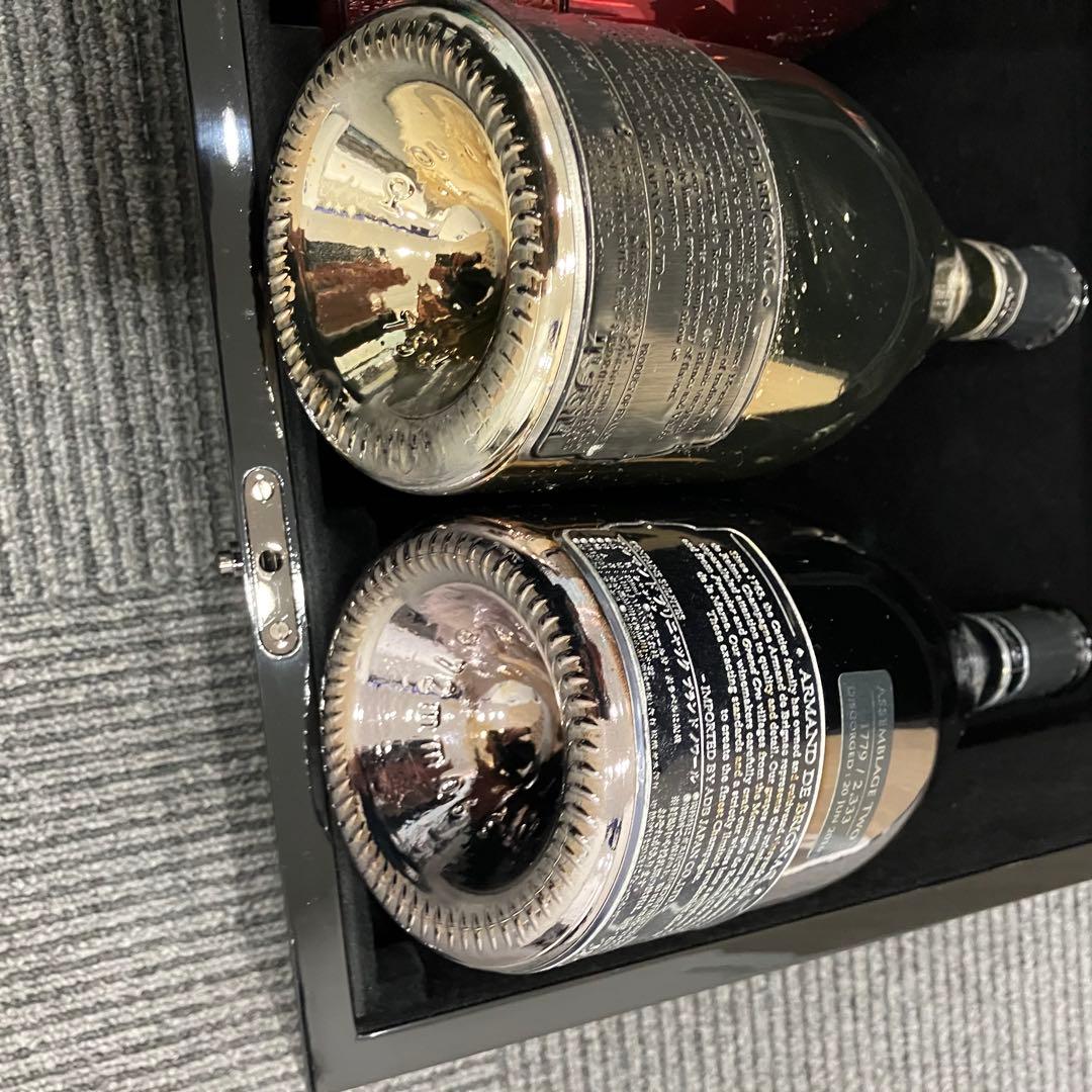 最終値下げArmand アルマンド　アタッシュケース空瓶6本セット