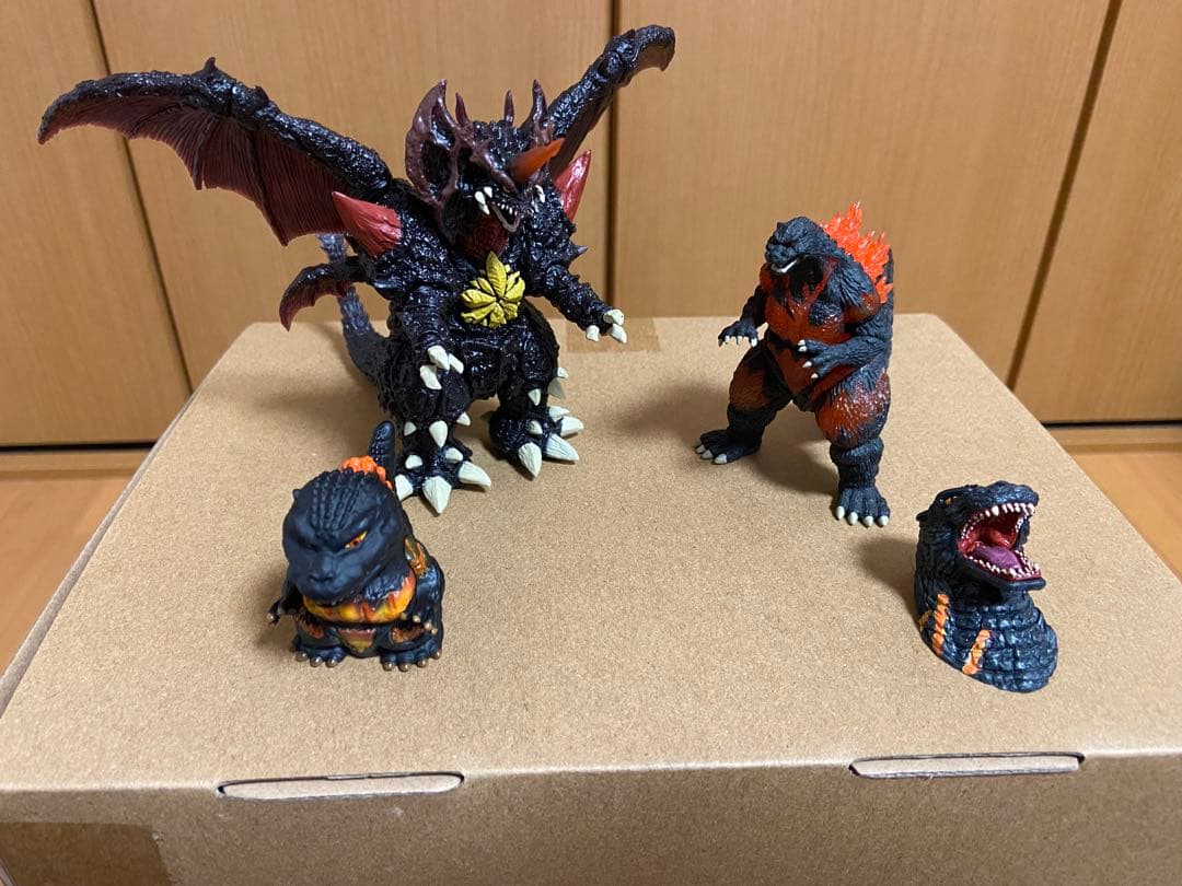 バーニングゴジラ　ゴジラ1995 フィギュア　セット