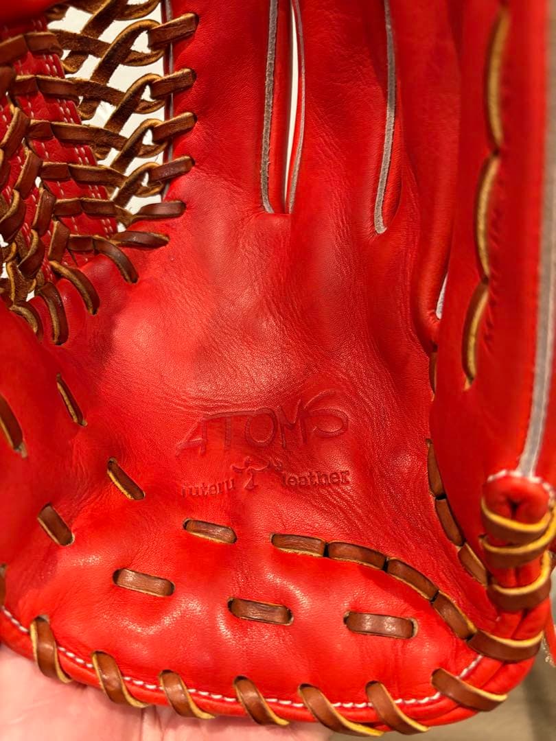 バンビーノ様　アトムズ　硬式野球グローブ 内野用　日本製