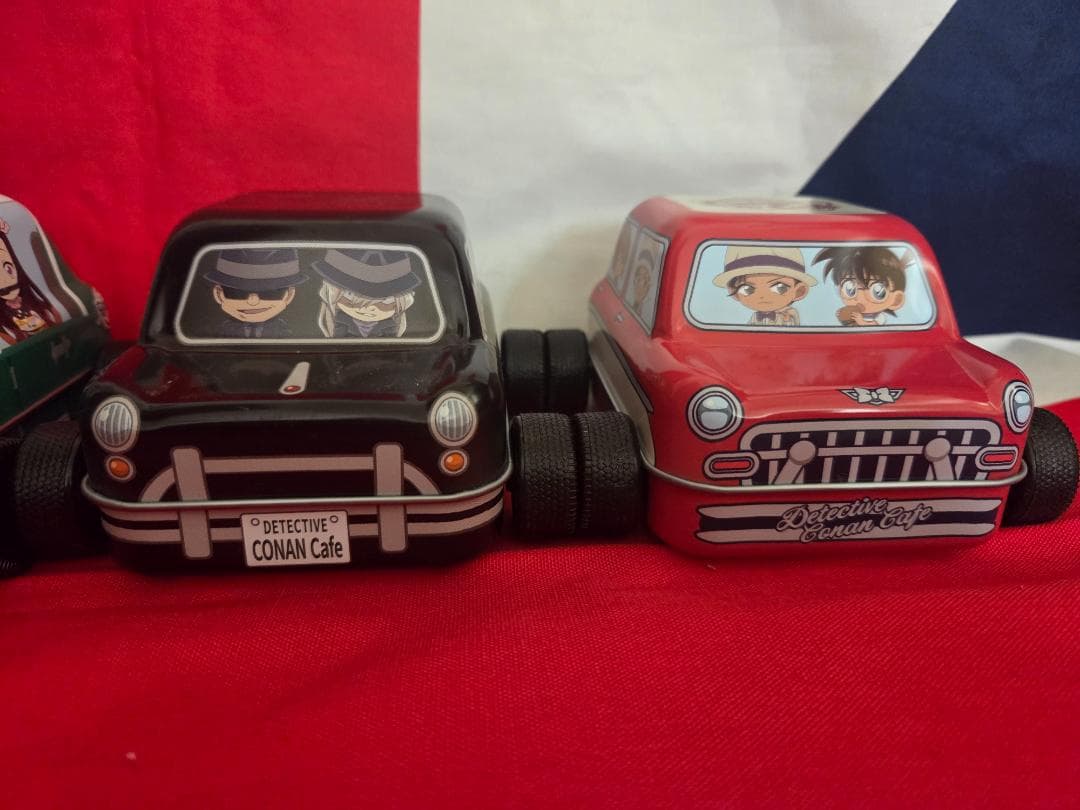 ミニクーパー　ブリキ４台★鬼滅の刃　名探偵コナン　闇の組織　限定★ローバーミニ