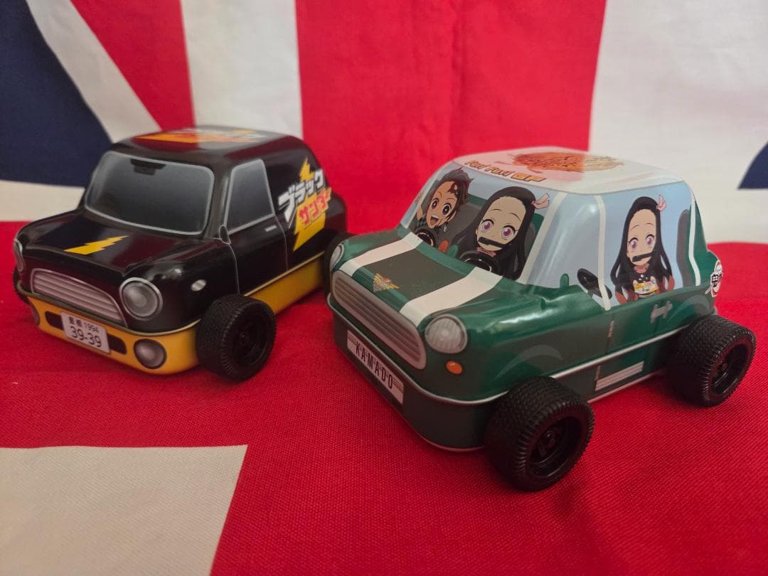 ミニクーパー　ブリキ４台★鬼滅の刃　名探偵コナン　闇の組織　限定★ローバーミニ