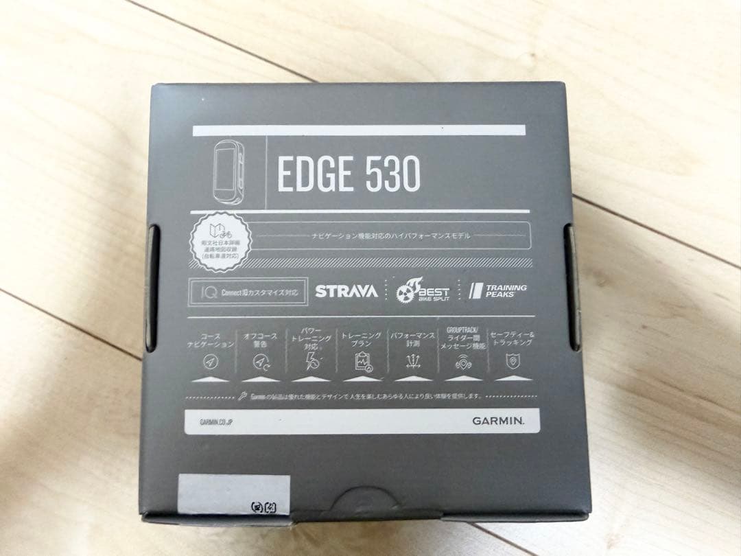 GARMIN EDGE 530 サイクルコンピューター本体　センサー付き