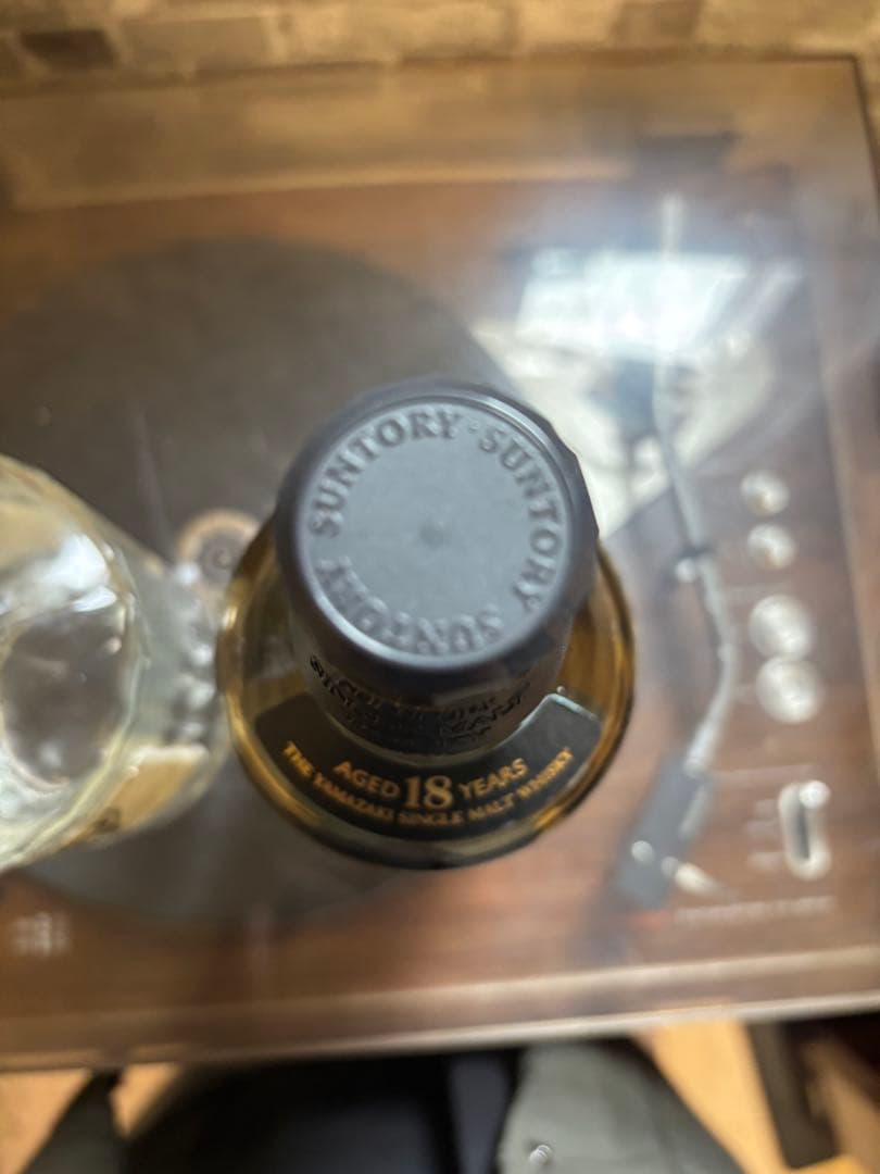 山崎 18年 響17年　シングルモルトウイスキー空瓶