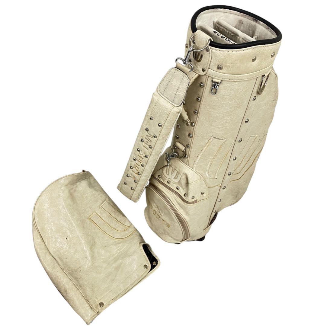 激レア！レディースミエコウエサコ MU SPORTS 5分割 キャディバッグ