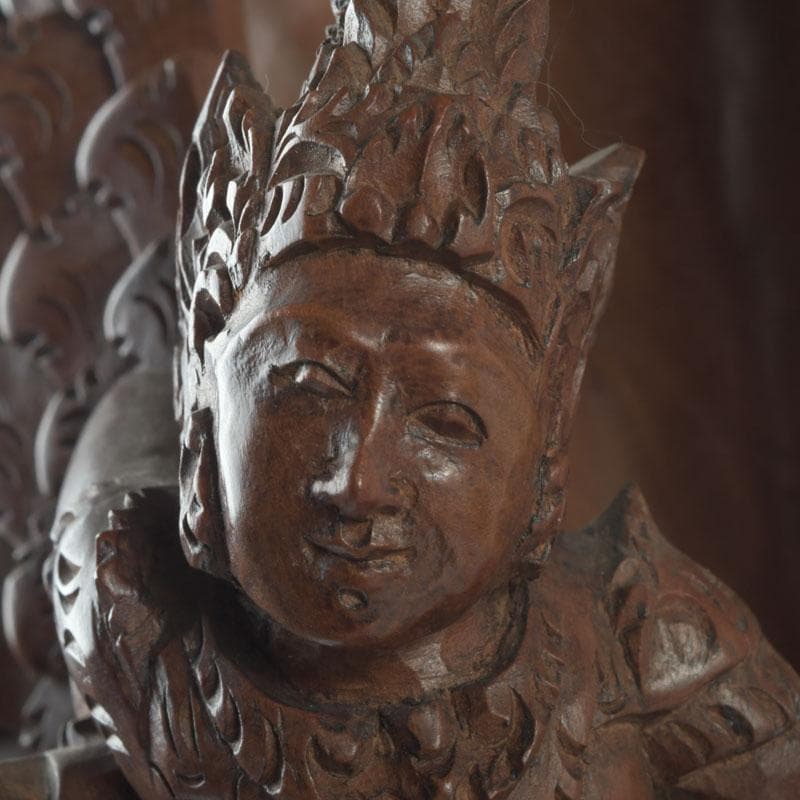 バリ島　インドネシア　木彫　ガルーダ像　置物　C　9848A