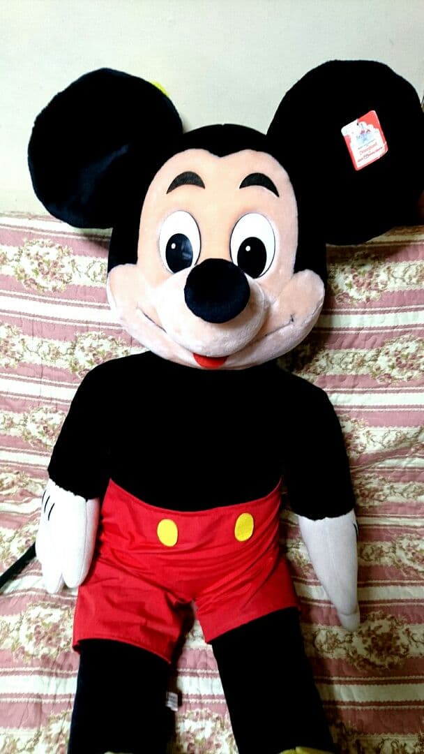 激レア 1970年 美品 初期 ディズニーワールド ミッキー BIG 特大 1m