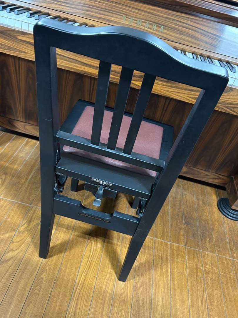 No.5A トムソン椅子 半艶塗装 ヤマハ ピアノ椅子　フェルト付き