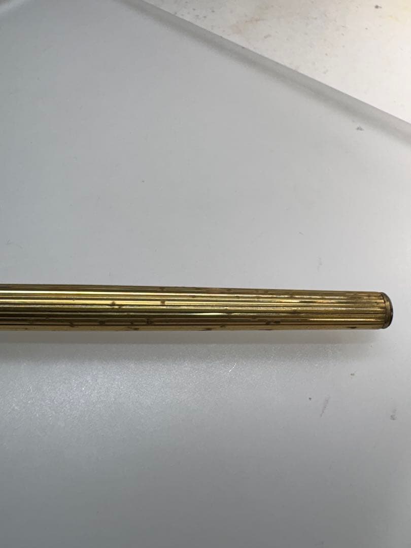 モンブラン・ゴールド万年筆・インク無し・中古品