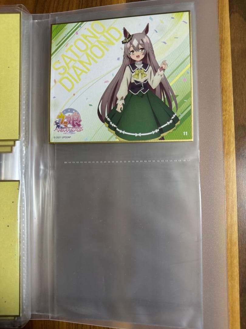 競馬 ウマ娘 GⅠ•Ⅱ•Ⅲ トレーディングminiミニ色紙 全21枚 バラ売り可