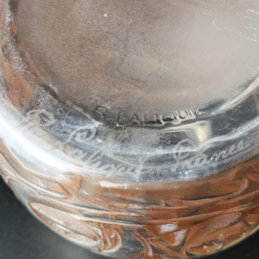 ルネ・ラリック 香水瓶 EPINES 茨文様 1920年代 アールデコ フランス