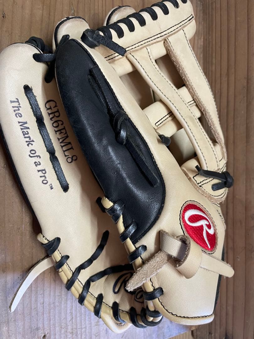 え*め様 グローブ【m1292 ローリングス　野球　軟式 左投 GR6FML8