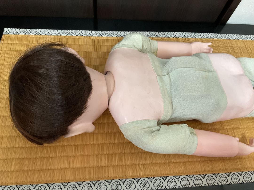 明治時代　明治抱き人形　抱き人形　超大型78㎝　雛人形　ひな人形　市松人形