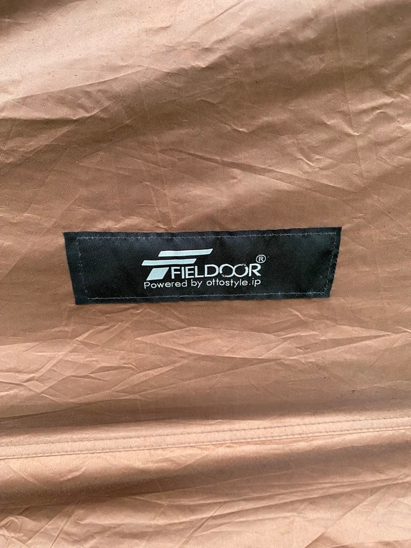 FIELDOOR 620 ブラウン ドーム型キャンプテント