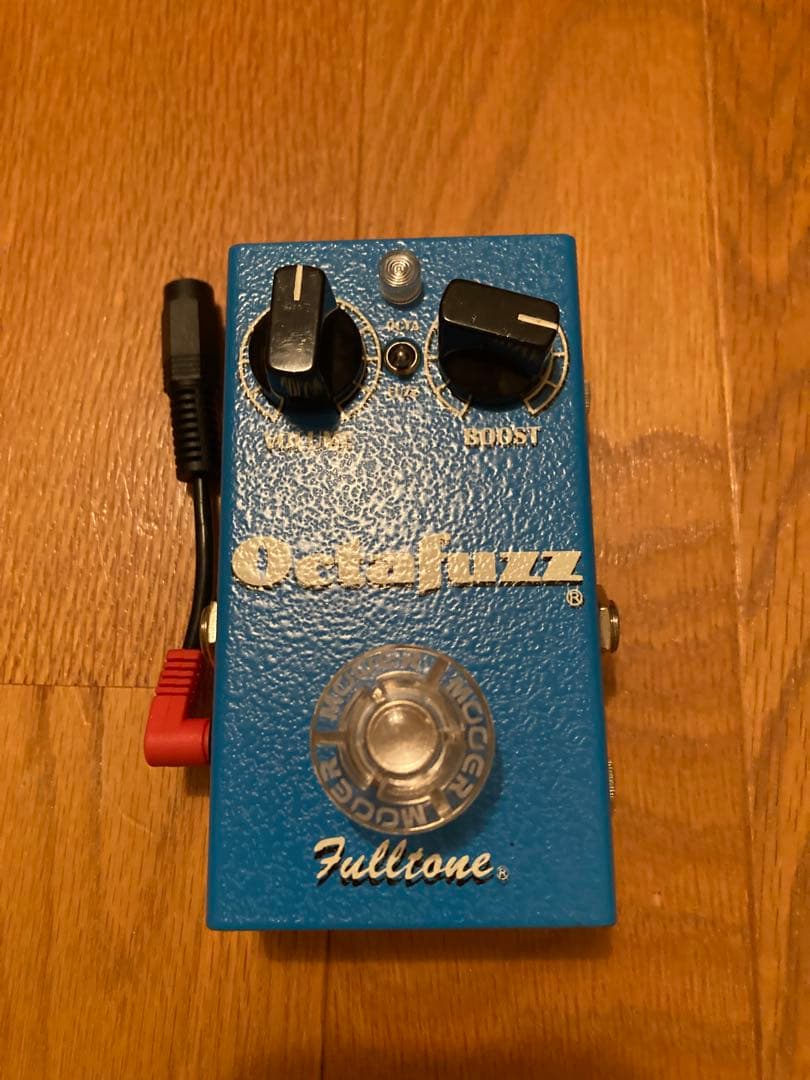 【美品】Fulltone Octafuzz OF-2 センタープラス変換プラグ付