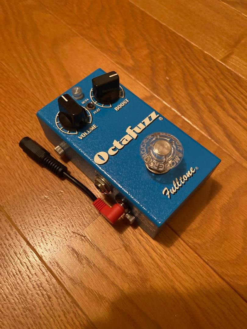 【美品】Fulltone Octafuzz OF-2 センタープラス変換プラグ付
