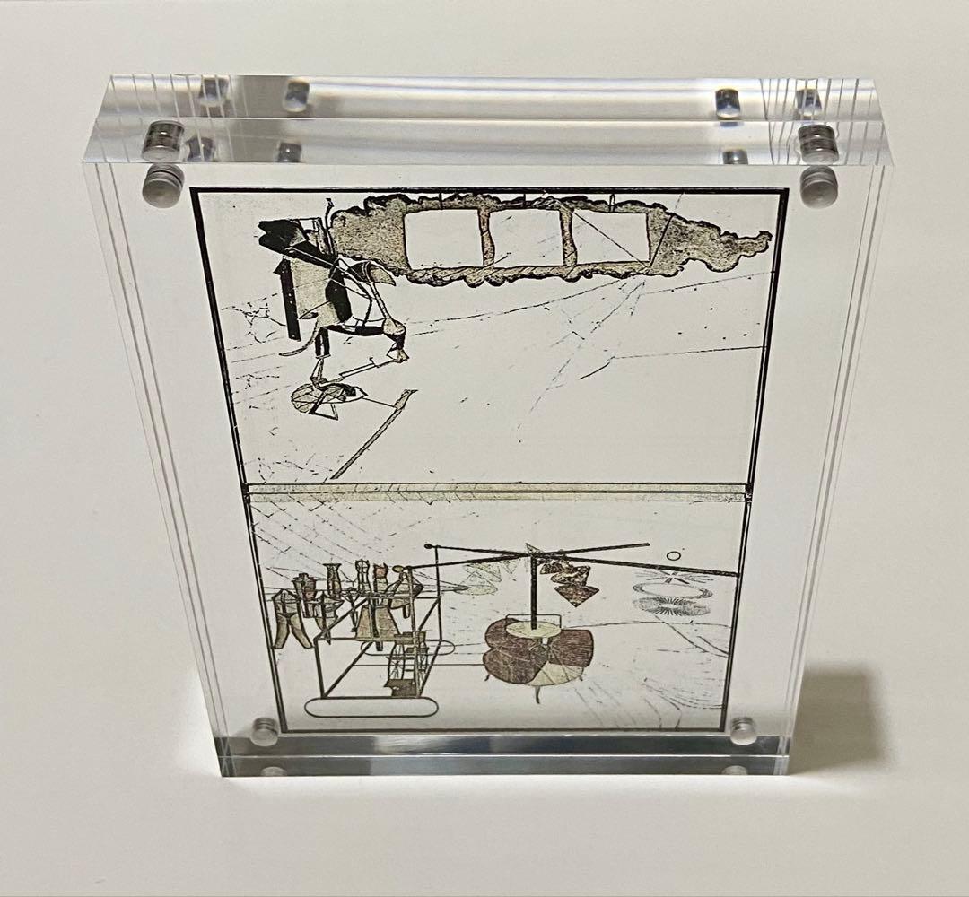 マルセル・デュシャン 机上用 ミニArt模型・「大ガラス」M.Duchamp