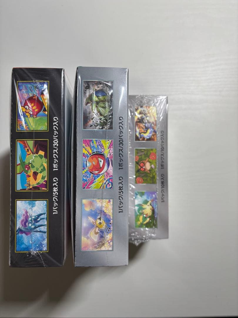 ポケモンカード　シュリンク付き BOX おまけカード有り