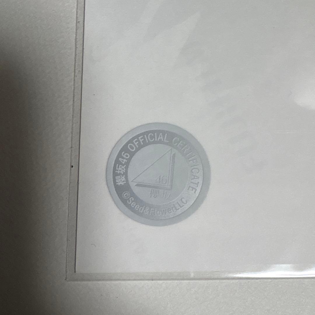 中川智尋 櫻坂46 2025年 浴衣 生写真 直筆サイン