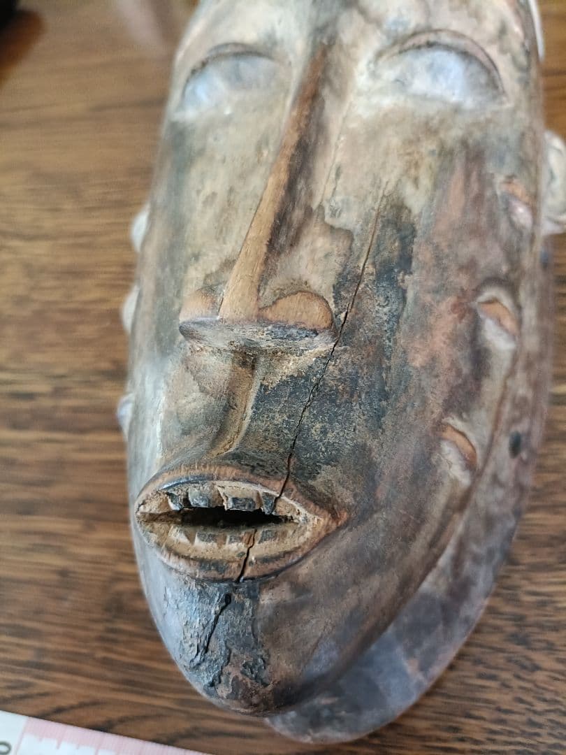 アフリカンマスク 木製彫刻