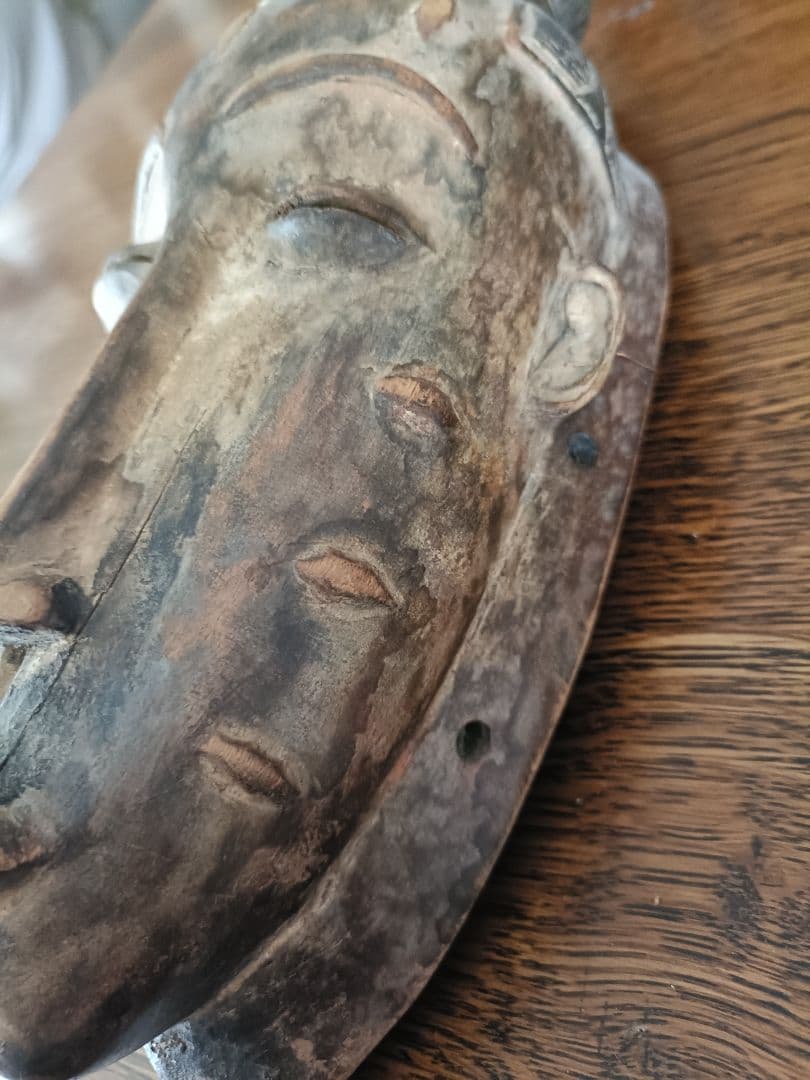 アフリカンマスク 木製彫刻