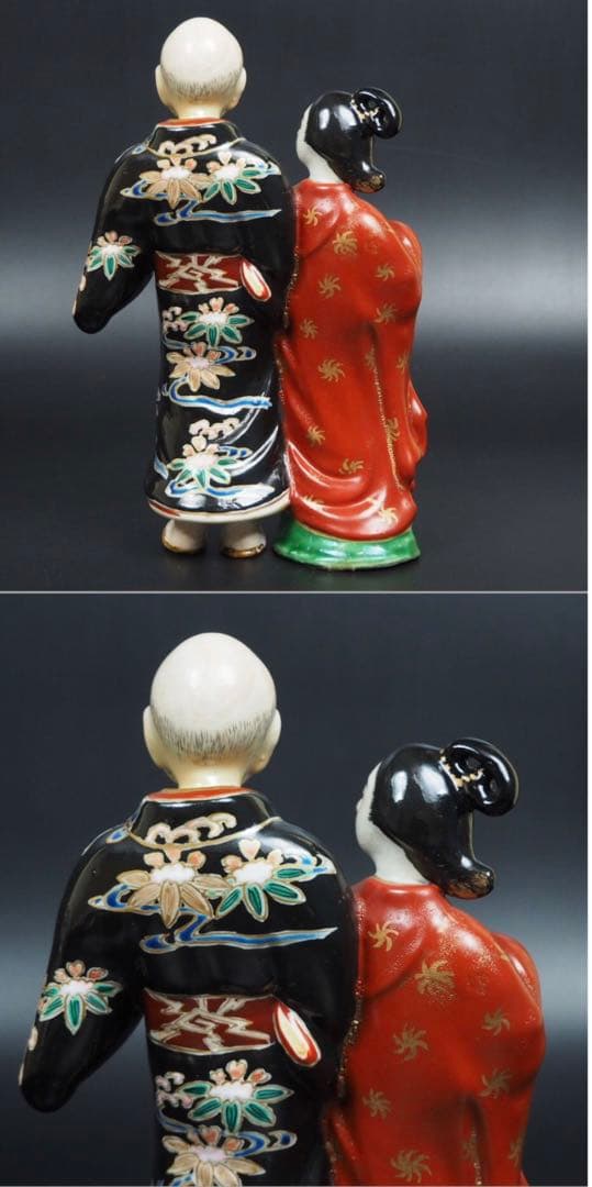 送料無料　里帰り　明治期人形　高さ23ｃｍ★大珍品★