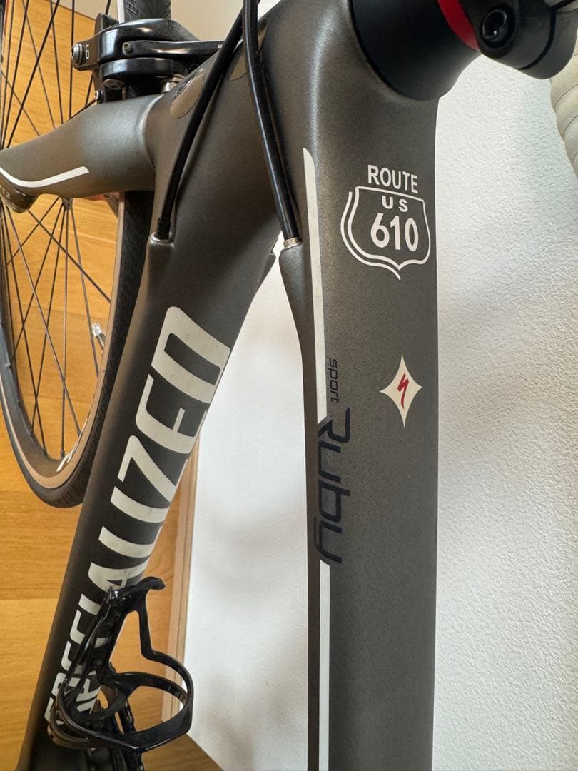 ‘14 SPECIALIZED Ruby 105装備 カーボン SPDペダル付