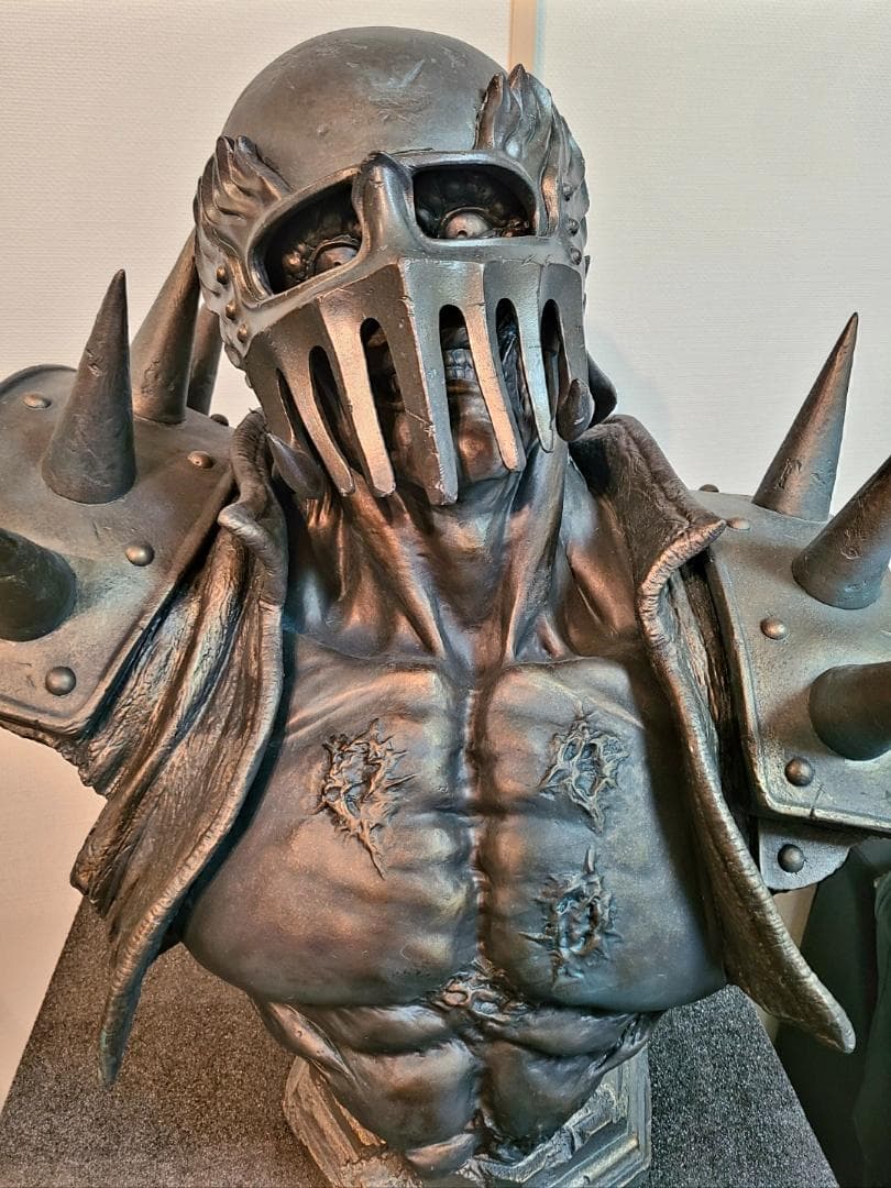 メガソフビアドバンス　北斗の拳ジャギ胸像