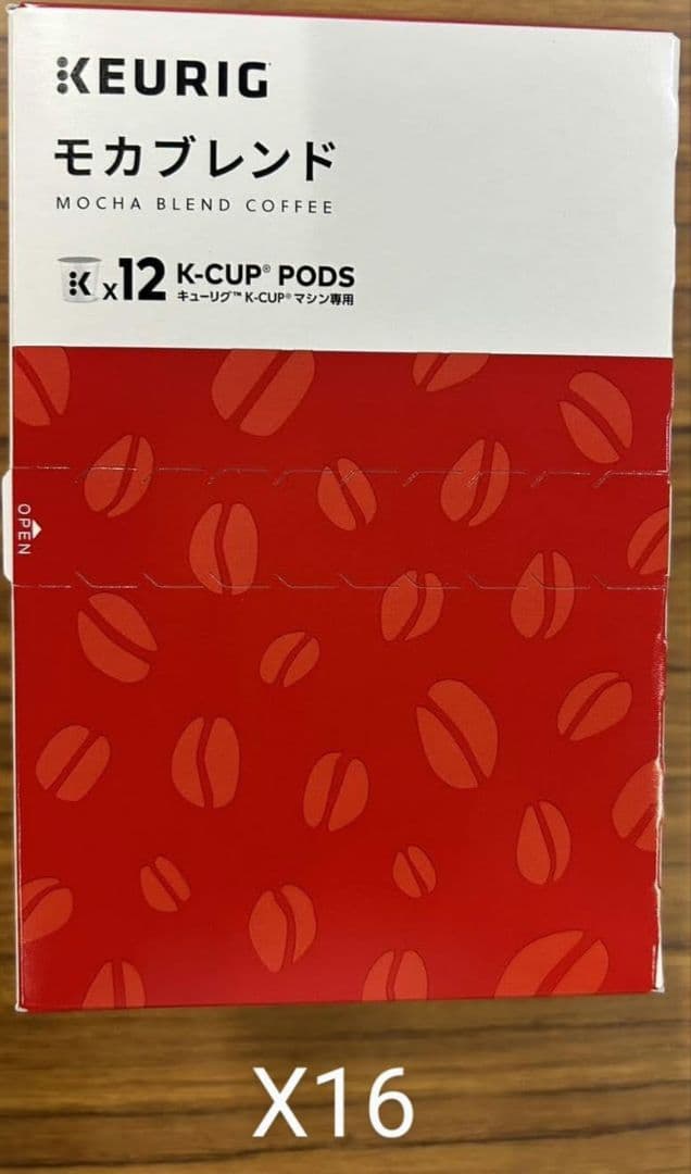 超お得商品～キューリグkカップ　モカブレンド　16箱セット