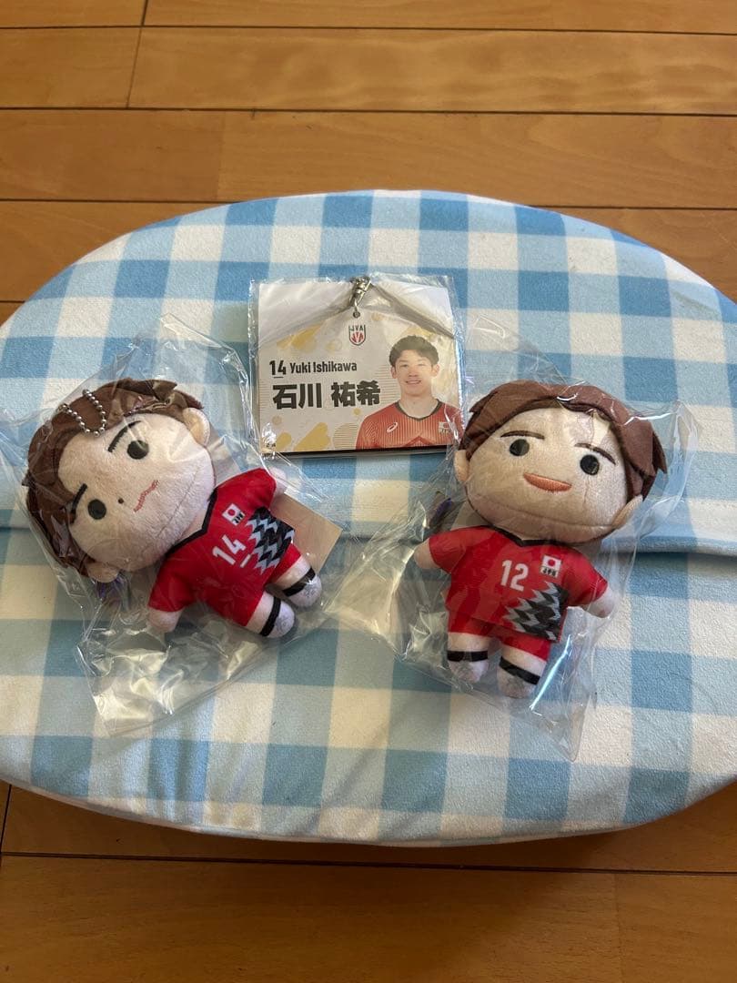 バレーボル日本代表 石川祐希 高橋藍 マスコット 絵馬