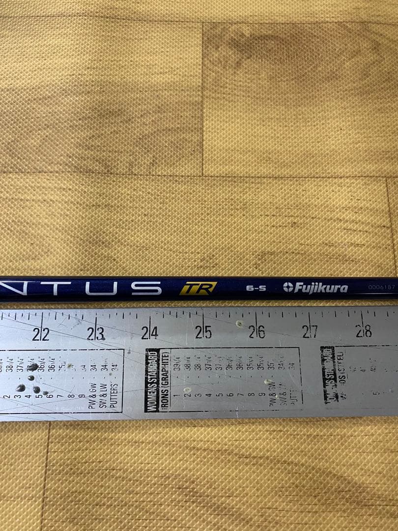 673 フジクラ　ベンタスブルーTR 6S ピンスリーブ付　ドライバー用